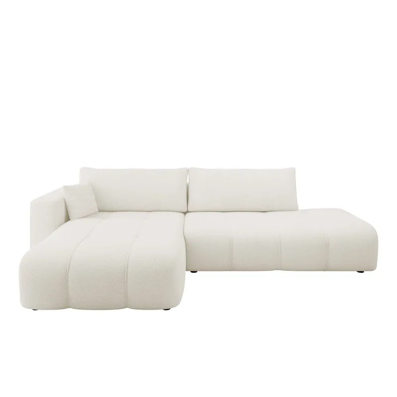 Flo Bäddsoffa med Divan 4-sits - Vit - Möbler - Soffa - Bäddsoffa