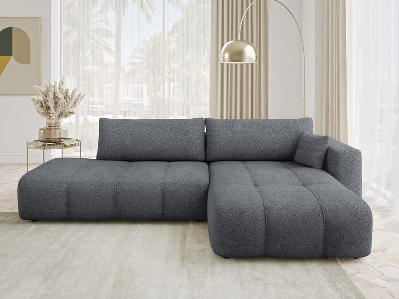 Flo Bäddsoffa med Divan 4-sits - Vit - Möbler - Soffa - Bäddsoffa