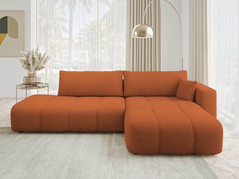 Flo Bäddsoffa med Divan 4-sits - Vit - Möbler - Soffa - Bäddsoffa