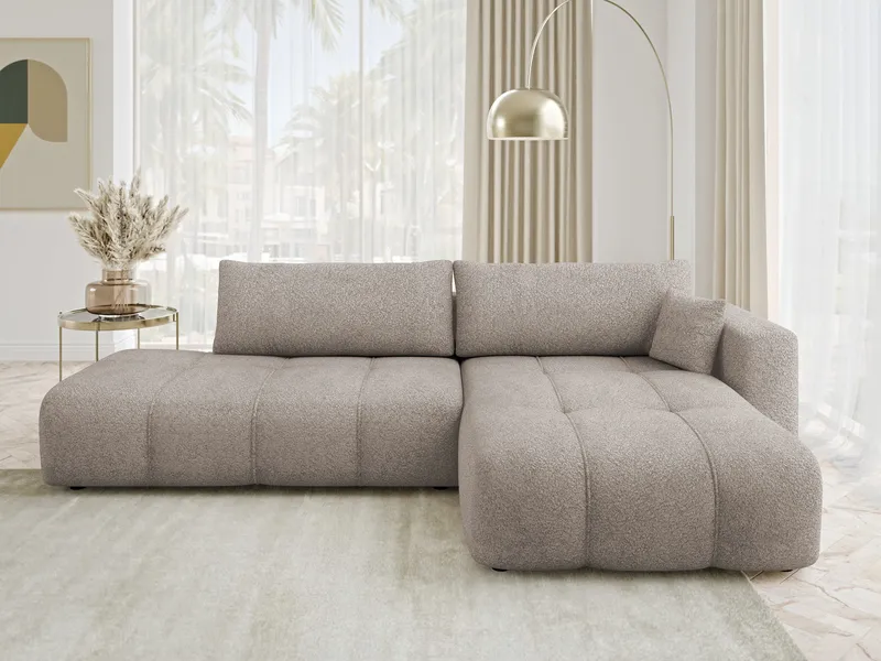 Flo Bäddsoffa med Divan 4-sits - Vit - Möbler - Soffa - Bäddsoffa