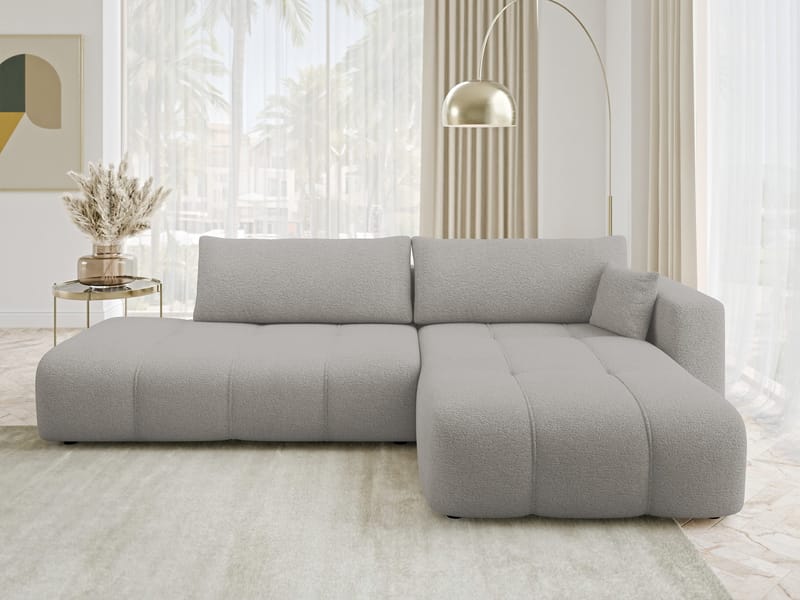 Flo Bäddsoffa med Divan 4-sits - Vit - Möbler - Soffa - Bäddsoffa