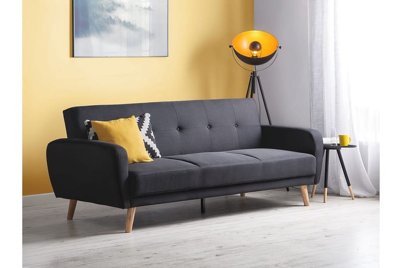 Florli Bäddsoffa 214 cm - Svart - Möbler - Soffa - Bäddsoffa