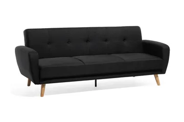 Florli Bäddsoffa 214 cm - Svart - Möbler - Soffa - Bäddsoffa
