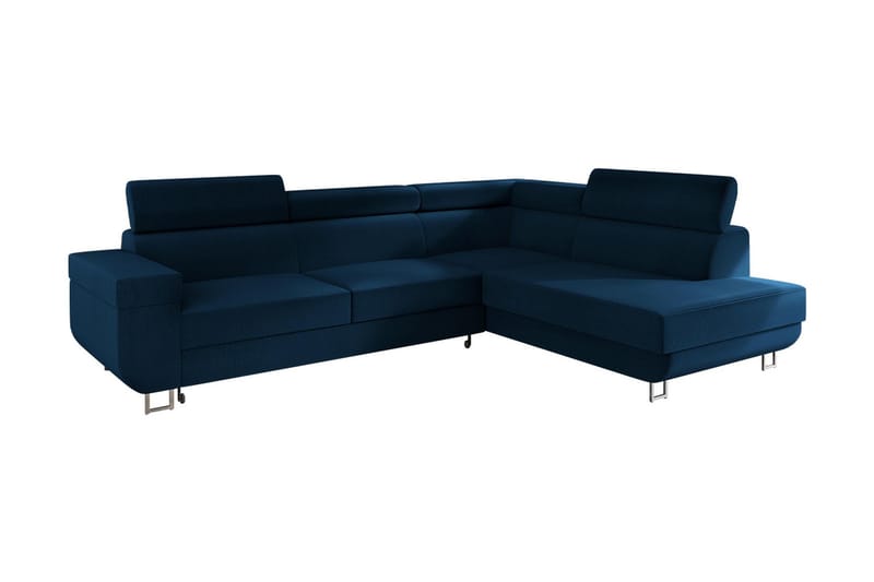 Fonti 3-sits Bäddsoffa Universal - Blå - Möbler - Soffa - Bäddsoffa