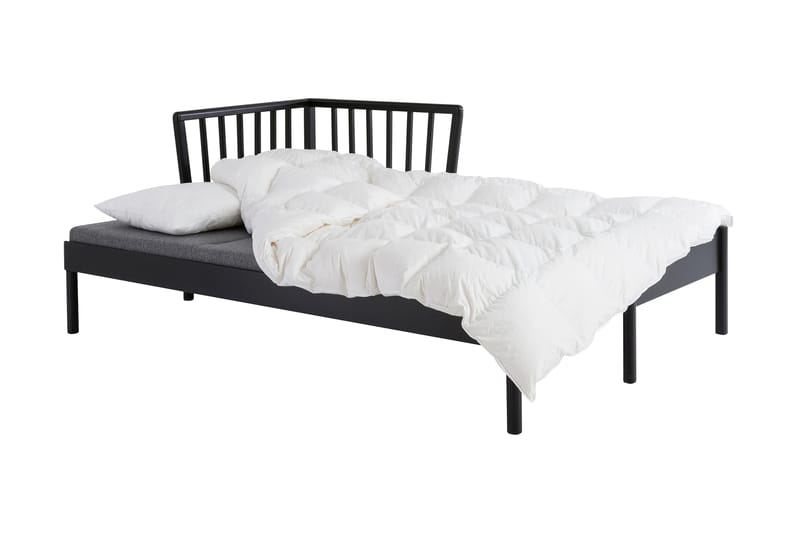 Franz Bäddsoffa Ram 200 cm Svart - Möbler - Soffa - Bäddsoffa