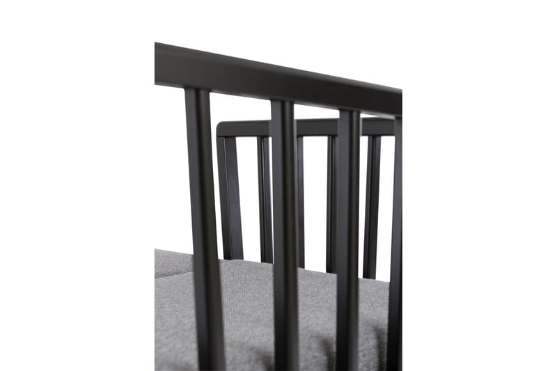 Franz Bäddsoffa Ram 200 cm Svart - Möbler - Soffa - Bäddsoffa