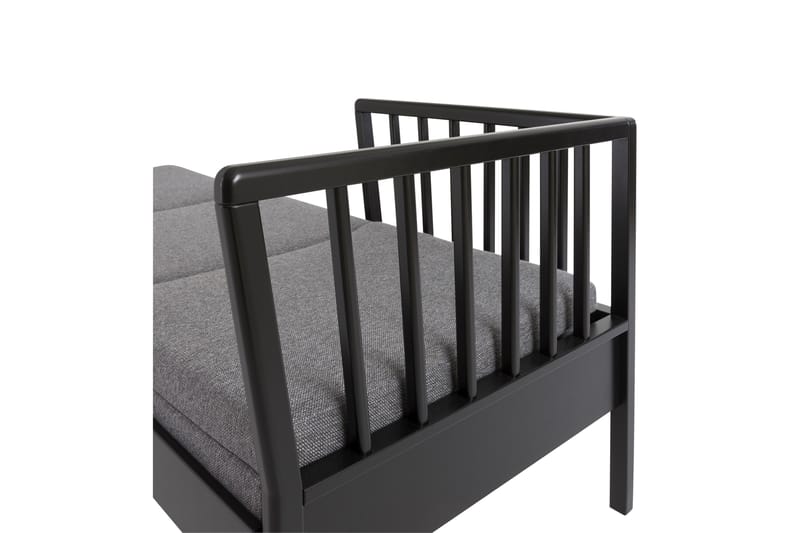 Franz Bäddsoffa Ram 200 cm Svart - Möbler - Soffa - Bäddsoffa