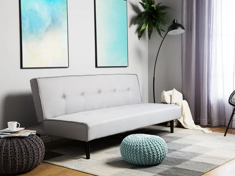 3-sits soffa Visby - Ljusgrå - Möbler - Soffa - Bäddsoffa - Bäddsoffa 3 sits