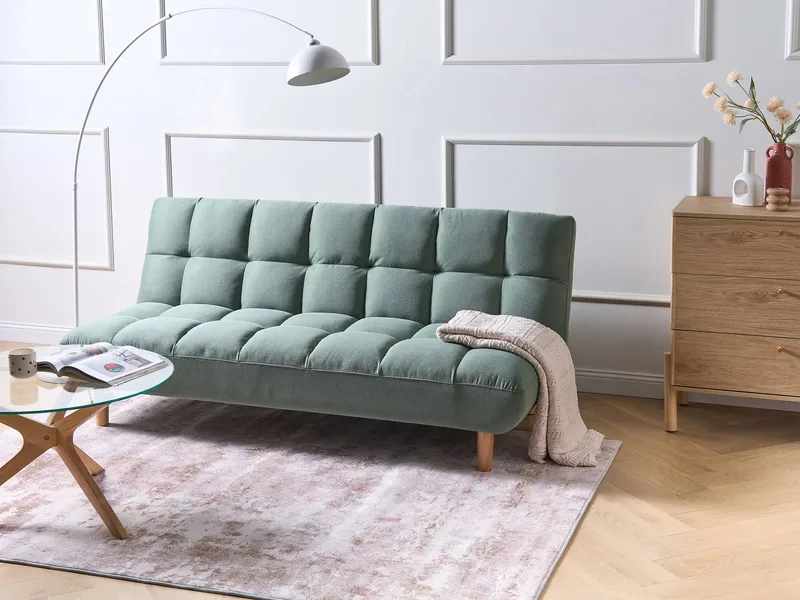 Bäddsoffa Risor - Ljusgrön - Möbler - Soffa - Bäddsoffa - Bäddsoffa 2 sits