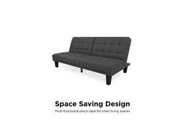 Dexter Futon Grå - Dorel Home - Möbler - Soffa - Bäddsoffa - Futon - Futon soffa