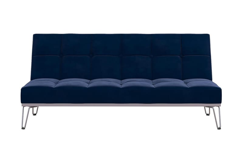 Elle Futon Sammet/Blå - Novogratz - Bäddsoffa - Futon soffa