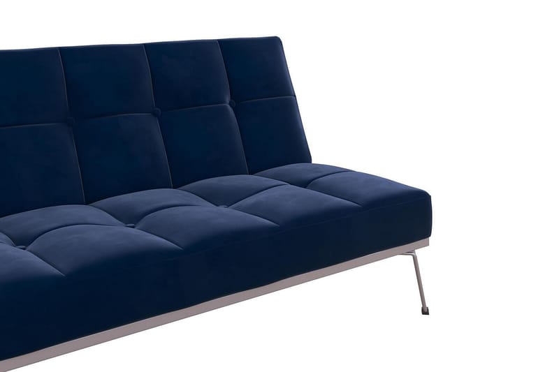 Elle Futon Sammet/Blå - Novogratz - Bäddsoffa - Futon soffa