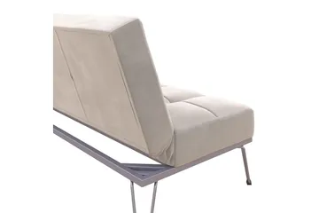 Elle Futon Sammet/Grå - Novogratz - Möbler - Soffa - Bäddsoffa - Futon - Futon soffa