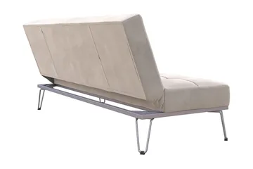 Elle Futon Sammet/Grå - Novogratz - Möbler - Soffa - Bäddsoffa - Futon - Futon soffa