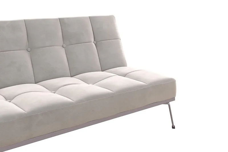 Elle Futon Sammet/Grå - Novogratz - Möbler - Soffa - Bäddsoffa - Futon - Futon soffa