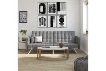 Emily Futon Linnegrå - Dorel Home - Möbler - Soffa - Bäddsoffa - Futon - Futon soffa