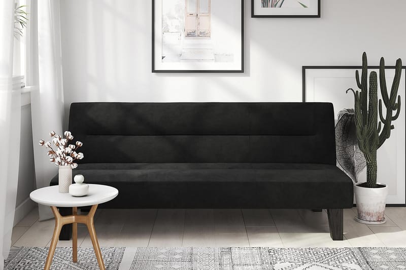 Kebo Futon Svart - Dorel Home - Bäddsoffa - Futon soffa