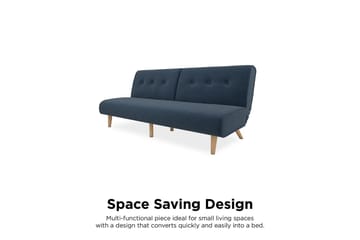 Palm Springs Futon Blå - Novogratz - Möbler - Soffa - Bäddsoffa - Futon - Futon soffa