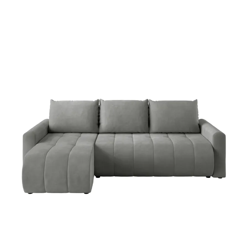 Fynrican 3-sits Bäddsoffa med divan - grå - Möbler - Soffa - Bäddsoffa