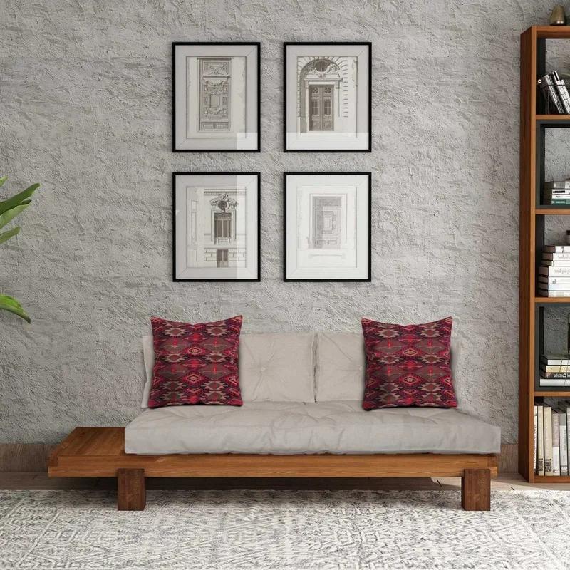 Fynros 2-sits Bäddsoffa - Beige/Natur - Möbler - Soffa - Bäddsoffa