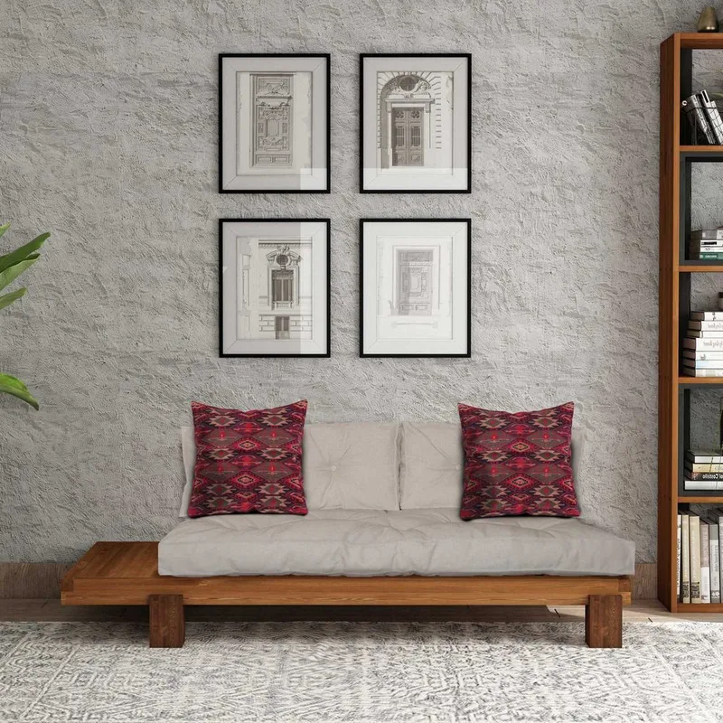 Fynros 2-sits Bäddsoffa - Beige/Natur - Möbler - Soffa - Bäddsoffa