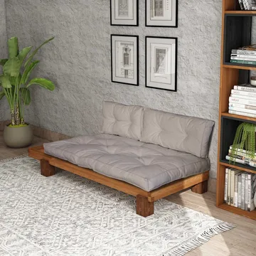 Fynros 2-sits Bäddsoffa - Beige/Natur - Möbler - Soffa - Bäddsoffa