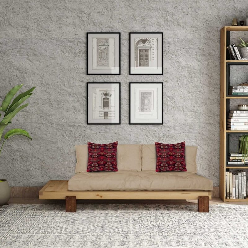 Fynros 2-sits Bäddsoffa - Natur - Möbler - Soffa - Bäddsoffa