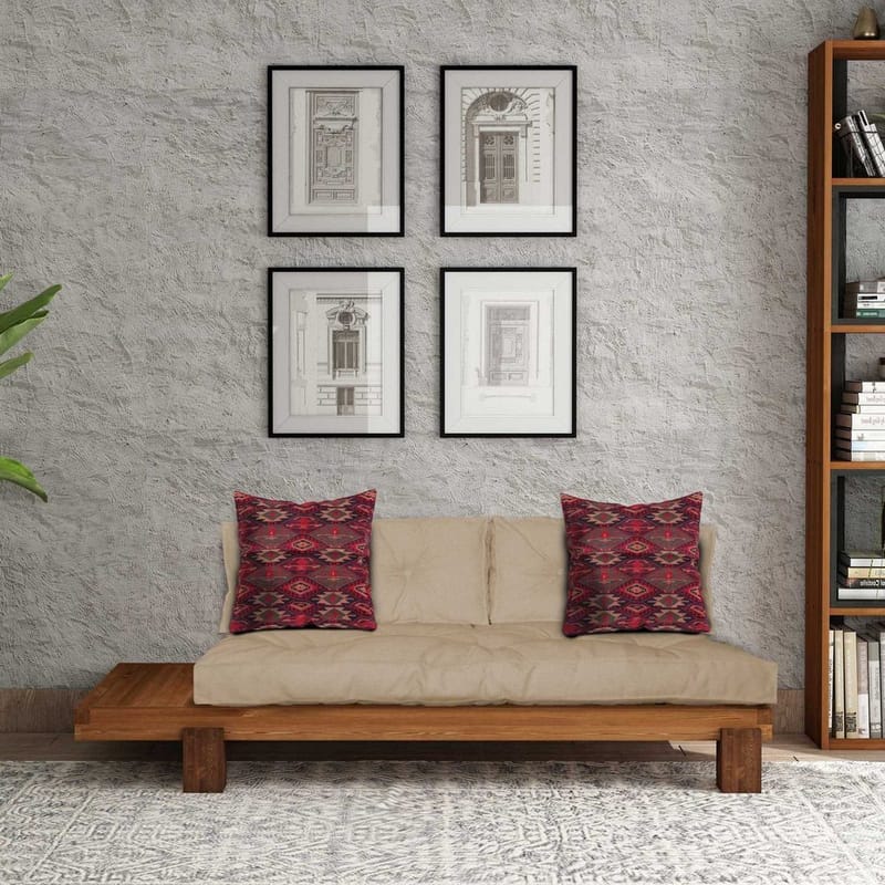 Fynros 2-sits Bäddsoffa - Natur/Ljusbrun - Möbler - Soffa - Bäddsoffa