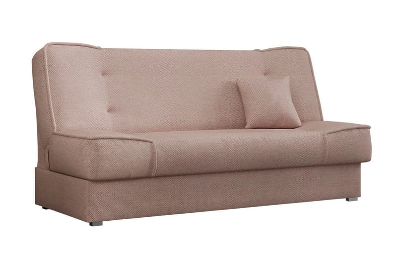 Gabi Soffa 175x80x80 cm - Rosa - Bäddsoffa - Bäddsoffa 4 sits