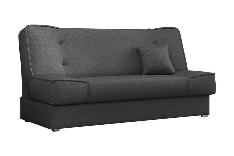 Gabi Soffa 175x80x80 cm - Svart - Bäddsoffa - Bäddsoffa 4 sits