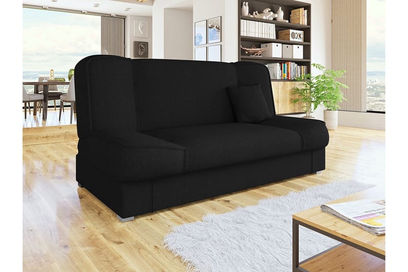 Gabi Soffa 175x80x80 cm - Svart - Möbler - Soffa - Bäddsoffa