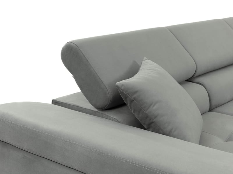 Gabina 3-sits Bäddsoffa med divan - grå - Möbler - Soffa - Bäddsoffa