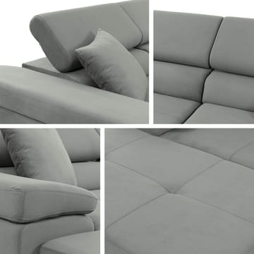 Gabina 3-sits Bäddsoffa med divan och förvaring - Möbler - Soffa - Bäddsoffa