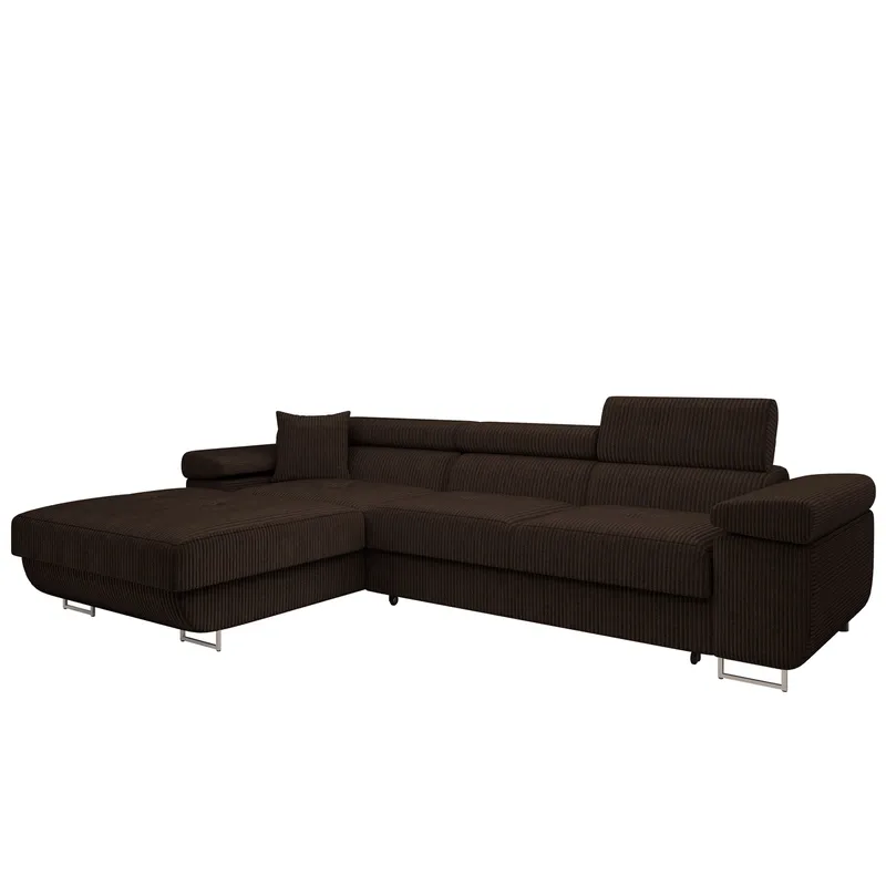Gabina 3-sits Bäddsoffa med divan och förvaring, undefined