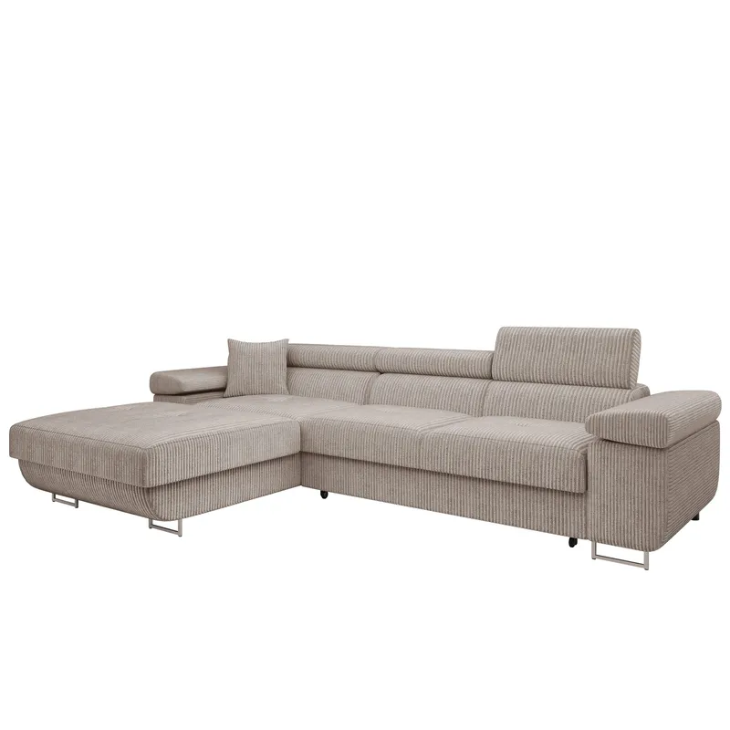 Gabina 3-sits Bäddsoffa med divan och förvaring, undefined