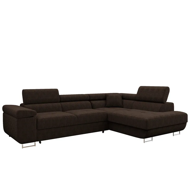 Gabina 4-sits Bäddsoffa med schäslong och förvaring, undefined