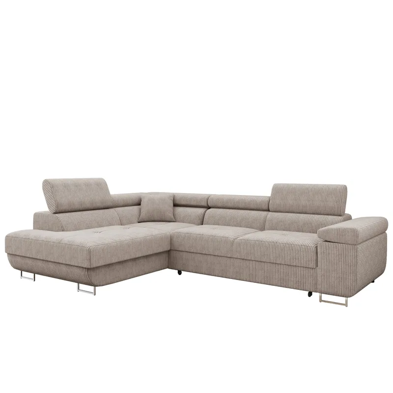 Gabina 4-sits Bäddsoffa med schäslong och förvaring, undefined