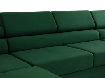 Gabina 5-sits U-formad bäddsoffa med divan och schäslong - Lumo 55 - Möbler - Soffa - Bäddsoffa