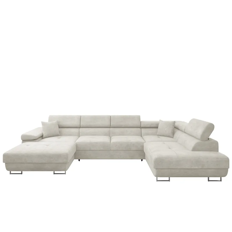 Gabina 5-sits U-formad bäddsoffa med divan och schäslong - Lumo 55 - Möbler - Soffa - Bäddsoffa