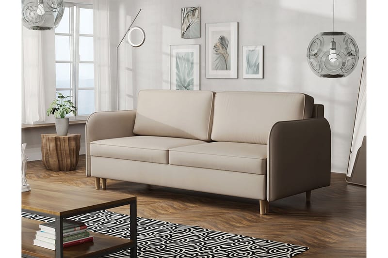 Gaja 2-sits Soffa - Beige - Möbler - Soffa - Bäddsoffa