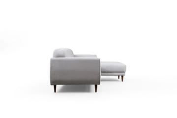 Gajanejos 5-sits Högervänd L-formad Bäddsoffa 87x237 cm i Tyg - Beige - Möbler - Soffa - Bäddsoffa