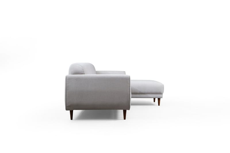 Gajanejos 5-sits Högervänd L-formad Bäddsoffa 87x237 cm i Tyg - Beige - Möbler - Soffa - Bäddsoffa