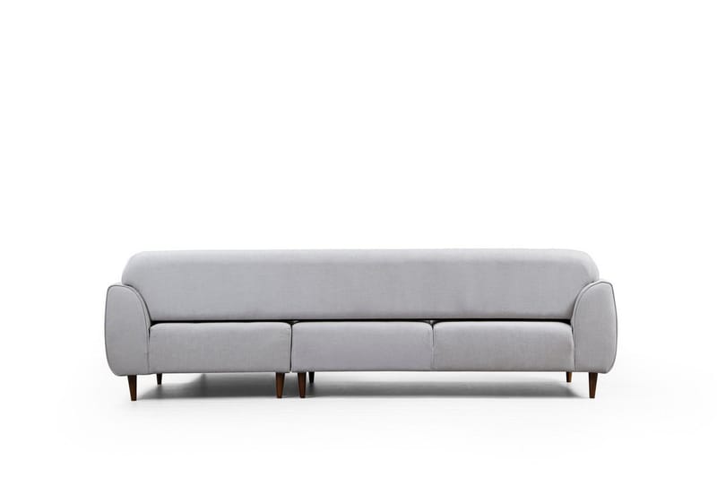 Gajanejos 5-sits Högervänd L-formad Bäddsoffa 87x237 cm i Tyg - Beige - Möbler - Soffa - Bäddsoffa