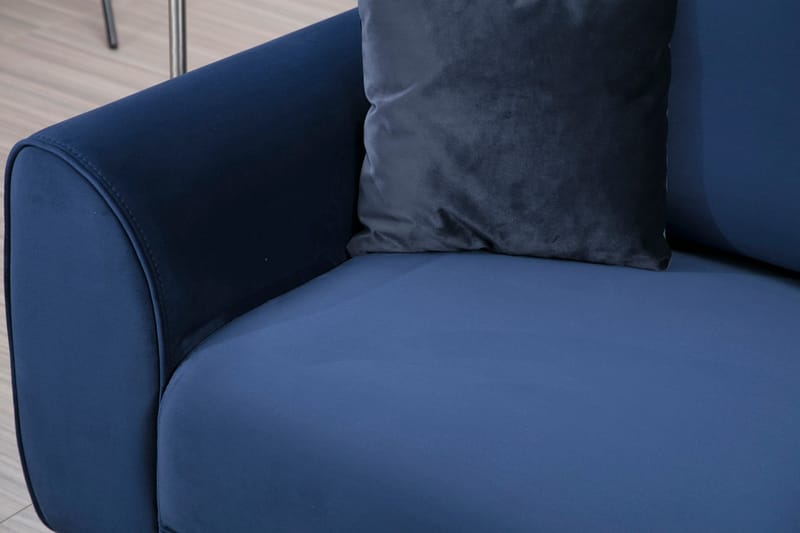 Gajanejos Divanbäddsoffa - Blå - Möbler - Soffa - Bäddsoffa