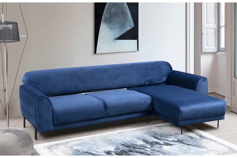 Gajanejos Divanbäddsoffa - Blå - Möbler - Soffa - Bäddsoffa