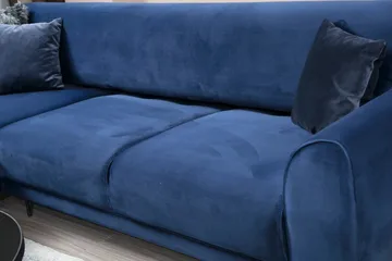 Gajanejos Divanbäddsoffa - Blå - Möbler - Soffa - Bäddsoffa