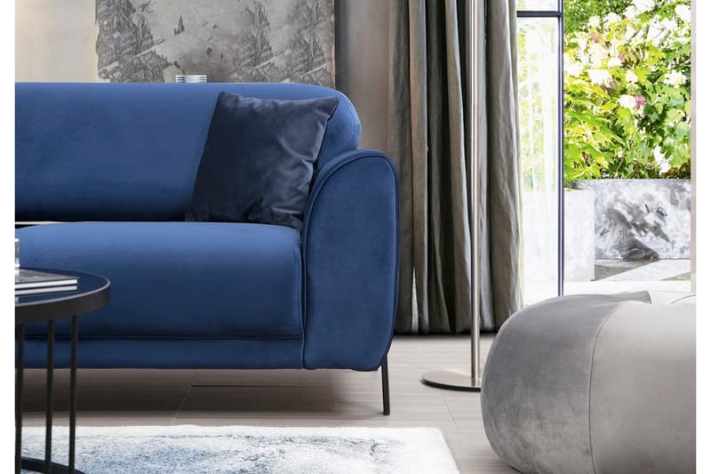 Gajanejos Divanbäddsoffa - Blå - Möbler - Soffa - Bäddsoffa