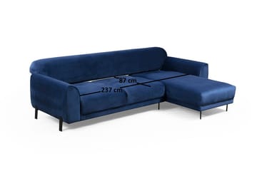 Gajanejos Divanbäddsoffa - Blå - Möbler - Soffa - Bäddsoffa
