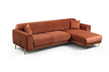 Gajanejos Divanbäddsoffa - Brun - Möbler - Soffa - Bäddsoffa