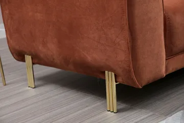 Gajanejos Divanbäddsoffa - Brun - Möbler - Soffa - Bäddsoffa
